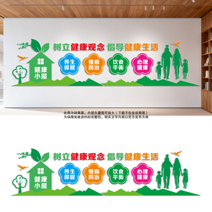 健康小屋文化墙
