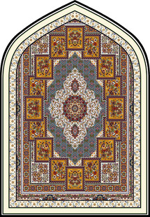 精美传统拱形图案地毯