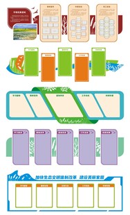 湿地保护文化墙