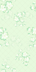 淡绿色花卉图案背景