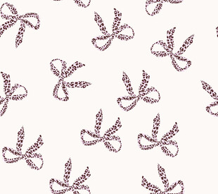 紫色蝴蝶结图案背景