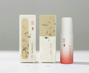 山茶花彩盒包装设计