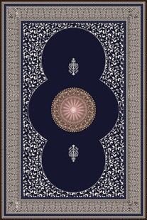 传统精美几何图案地毯