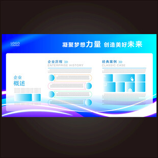 公司简介展板
