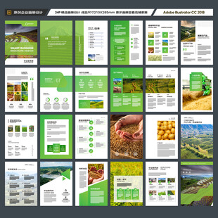 农产品宣传册