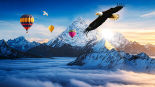 雪山