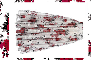 玫瑰花 矢量花  数码印花