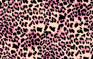 豹纹图案纹理背景图