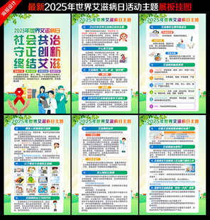 2025年艾滋病日挂图