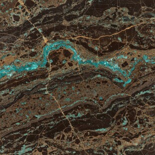 蓝绿色纹理大理石图案