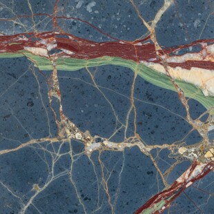 蓝色大理石纹理图案