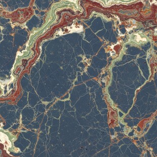 深蓝纹理大理石图案