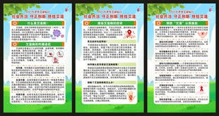 世界艾滋病日展板