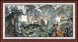 客厅山水画