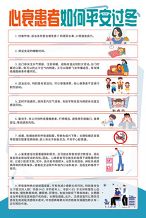 心衰患者如何平安过冬