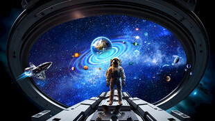 赛博朋克时空隧道