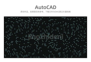 AutoCAD星空背景图案展示