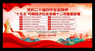 二十届四中全会展板