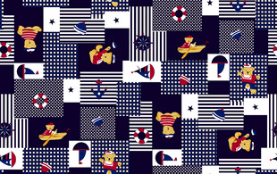 日式和风几何图案布料