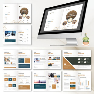 高端画册InDesign模板