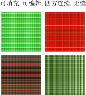 格子图案     经典格纹面料