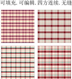 格子布  格子印花  格子花纹