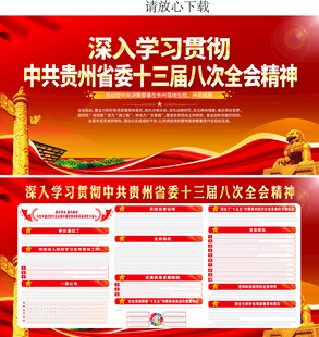 中共贵州省委十三届八次全会