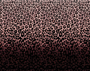 豹纹皮革纹理特写