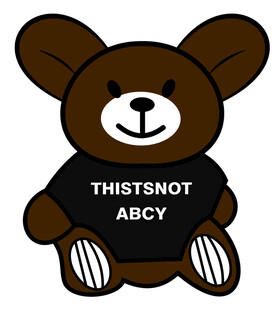 小熊T恤印字 这不是宝贝