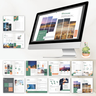 展示画册InDesign模板