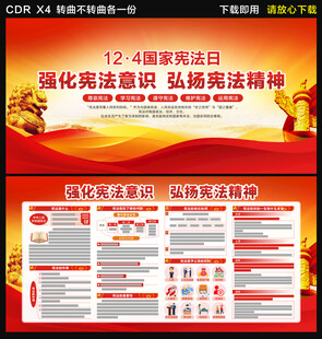 国家宪法日展板