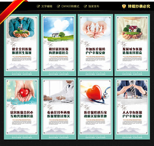 医保宣传展板