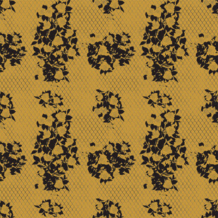 复古风黑色图案背景纹理