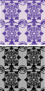 复古花纹图案设计