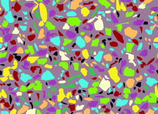 多彩抽象几何图案背景