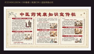 中医药健康知识宣传栏