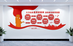 教育家精神文化墙