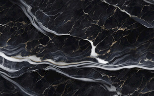 高清黑金花大理石