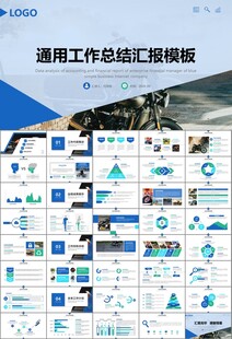 摩托车骑行极限运动动态PPT