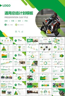 摩托车骑行极限运动动态PPT