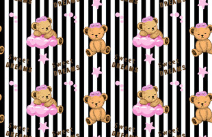 卡通条纹背景图案