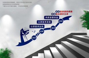 车间楼梯文化墙