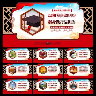 人民调解文化墙