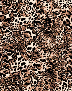 豹纹图案布料纹理
