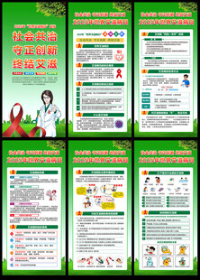2025艾滋病日宣传展架
