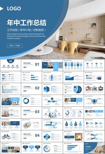 室内设计家装行业装潢装修PPT