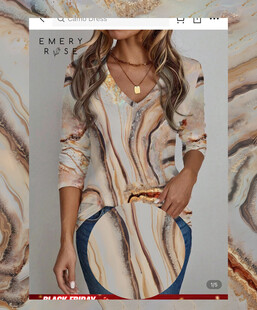 时尚长袖连衣裙模特展示