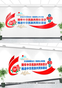 民族共同体文化墙