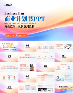 商业计划书PPT模板