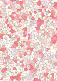 粉色碎花图案纹理背景